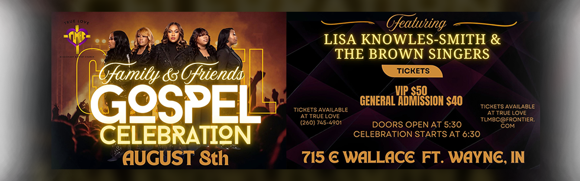  Lisa Knowles-Smith and The Brown Singers Concert!