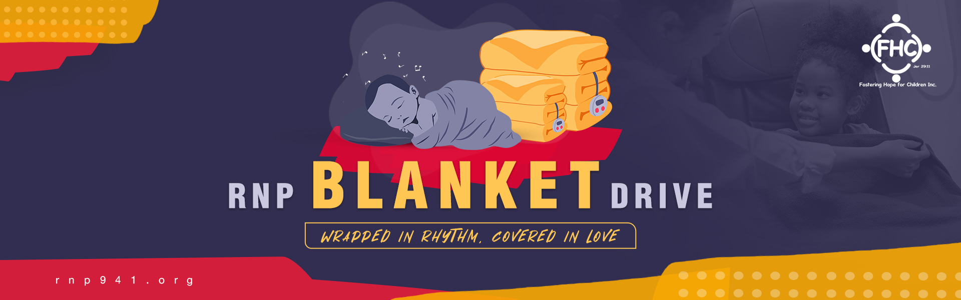 RNP's Blanket Drive, "Wrapped in Rhythm, Covered in Love"
